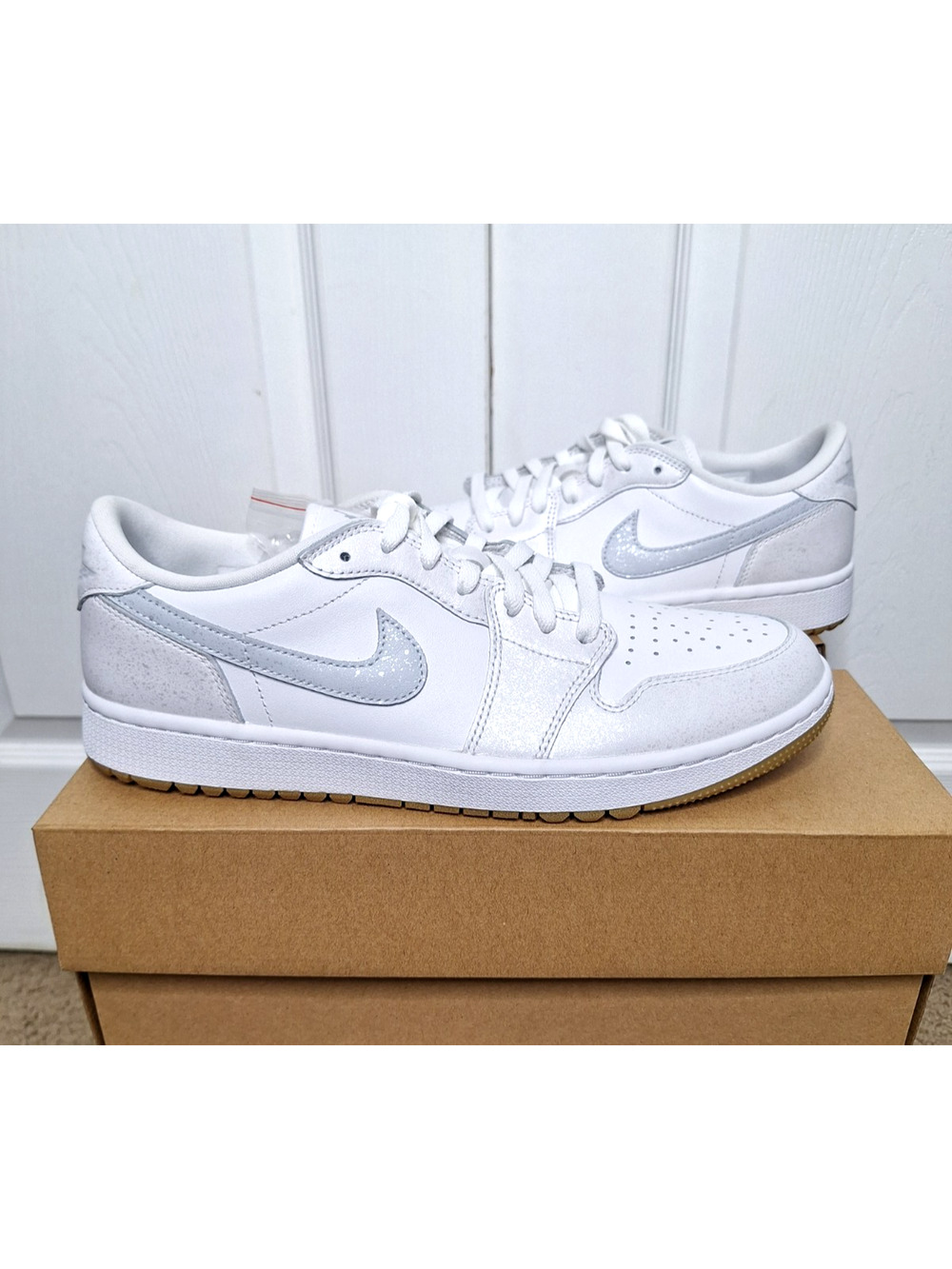 Air Jordan 1 Low G Spikeless Golf DD9315-111 White Gum size 13 No Box